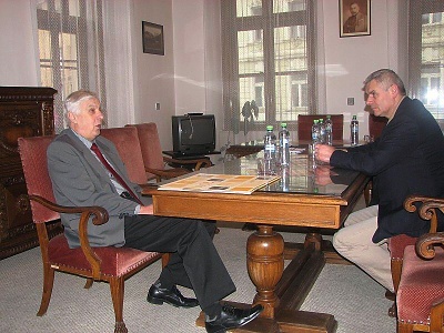 Litvínovský starosta navštívil Tyršův dům v Praze
