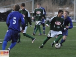 Starší dorostenci FK Baník Most v utkání s Kladnem při memoriálu Vlastimila Marečka.