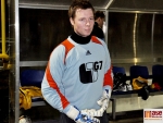 Mladý dánský gólman Michael Munch.